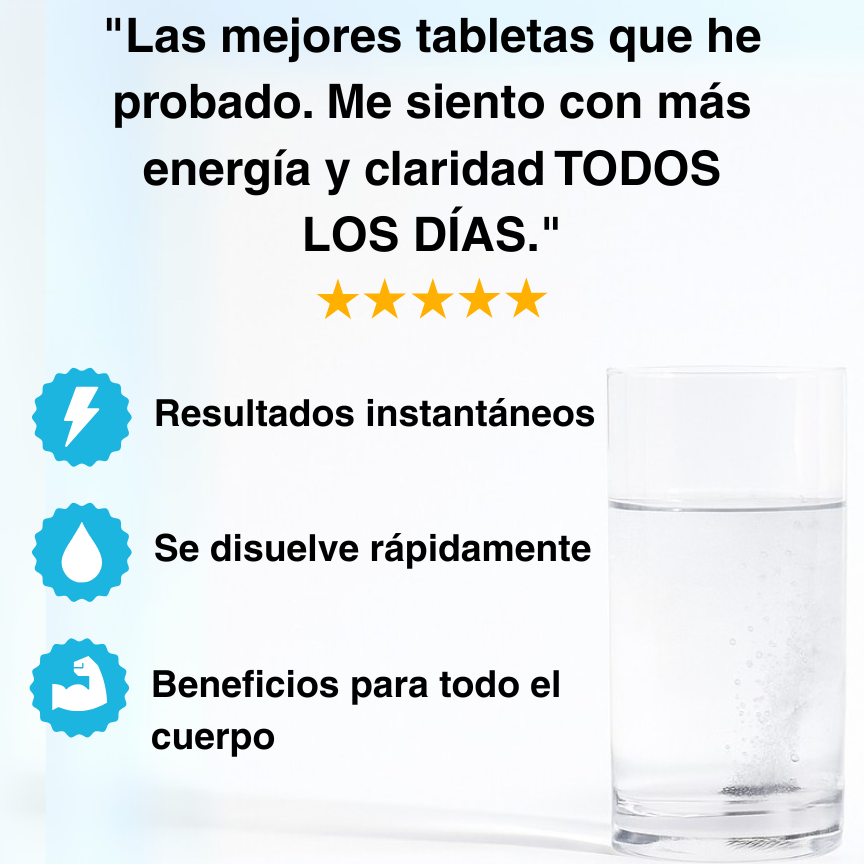 Tabletas de Hidrógeno Molecular